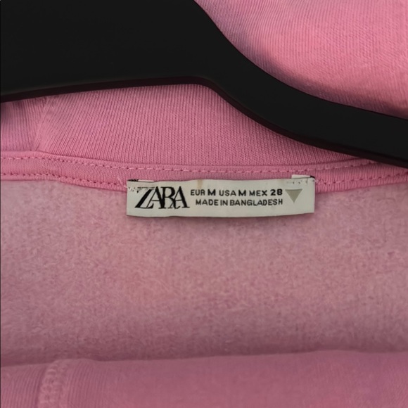 Pink Cropped Hoodie and Pant Set - Picture 4 of 12